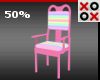 50% Scaler Pink Chair
