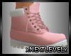 timderland pink boots