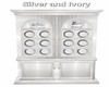 Silver &Ivory Cabinet