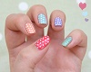 Cute Polka Dots Nails