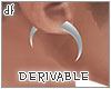 *Dona*Curved earring L