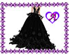 black gown