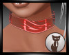 Red Plastic Choker