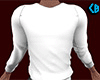White Sweater PJ Shirt M