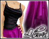 Vampire gown, purple