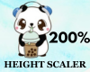 Height Scaler 200%