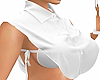 sexy white button up