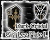 Dark C. Girl leg plate L