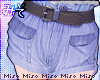 [Miso] Blue Denim Shorts