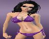 *TW*Purple Frill Bikini