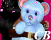 light blue huggable bear