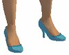Blue Clubbin Heels