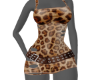 Ripped Cheetah Dress