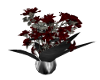 goth flowers and vase