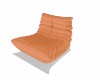 orange seat sofa