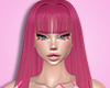 Pink Bangs Hair