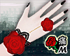 蝶 Red Wrist Rose