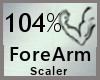 Scaler 104% ForeArm M A