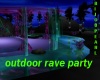 outdoor rave party