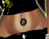 (u5u)ED hardy bellyring
