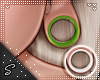 !S Green2 2Tone Plugs