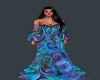 Lovely Swirl Gown
