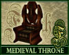 Medieval Throne Brown