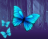 Enchanted Blue Butterfly