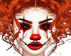 crazy clown head