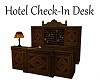 Hotel Check-In Desk
