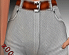 (XXL)Gray trousers 