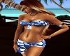 Blue Beachwear