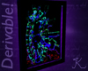 Black Light Poster MESH