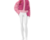pink crop jacket