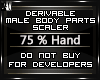 75 % Hand
