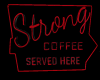 neon coffee sign