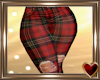 Red Plaid Jeans