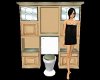 toilet/cabinet
