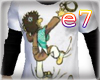 e7-T-shirt Crazy Drawing