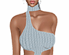CROCHET BLUE DRESS