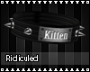 >R< Kitten Collar Cstm