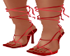Cute Red Sandals