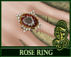 Rose Ring Red