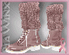 Pink Denim BCA Boots