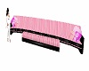 Poseless pink long sofa