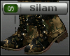 Si. Studded army shoes