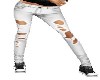 OLD WHITE JEANS