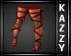 }KC{ Bandage Shoes Red