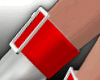 santa white/red
