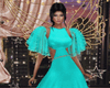 Teal Eveing Gown {RL}